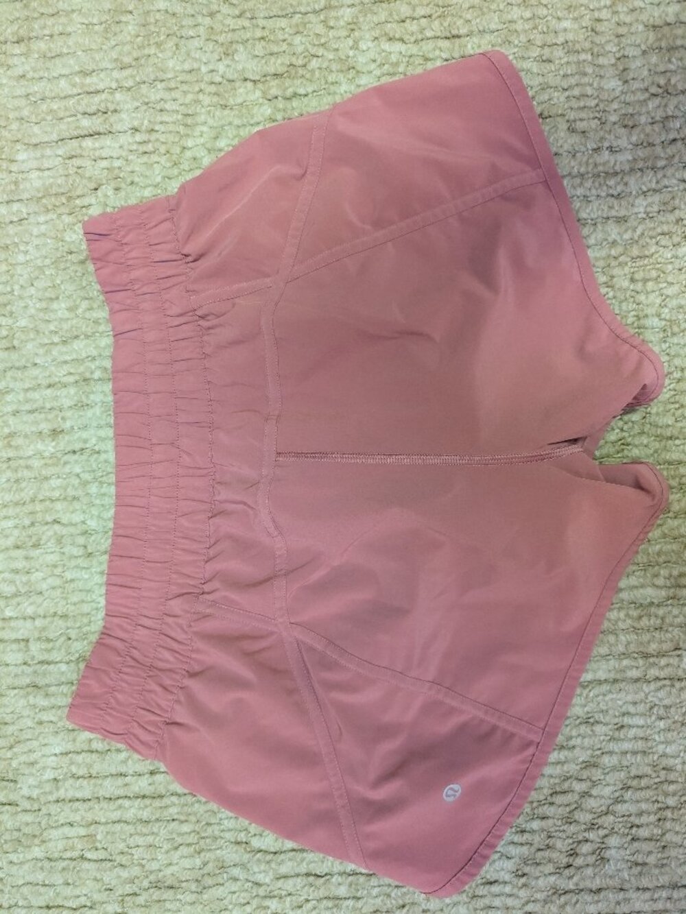 Lululemon Track That High-Rise Short 3" Rose Pink - Size 10